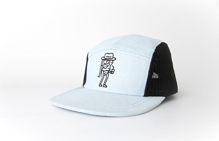 5 Panel Cap w/mesh